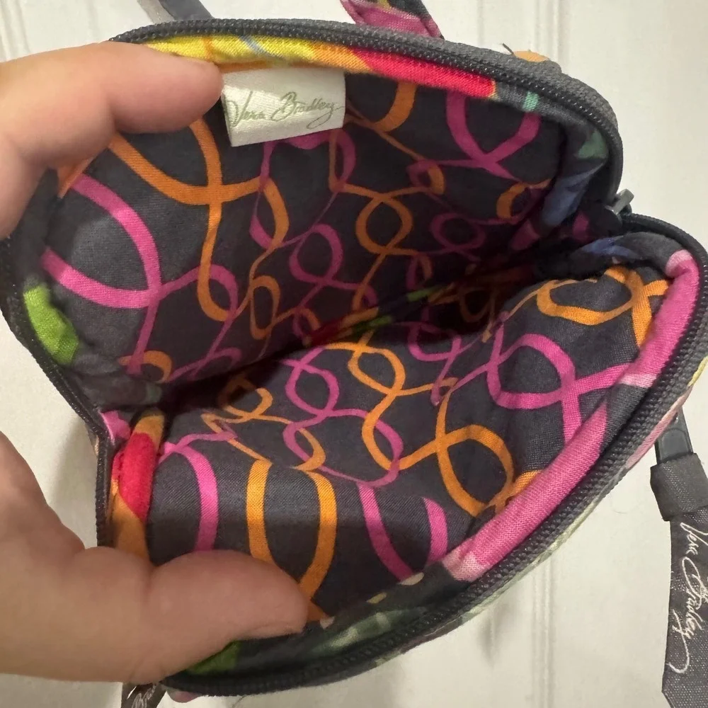 Vera Bradley Crossbody Bag Floral Print Lightweight‎ Travel Purse